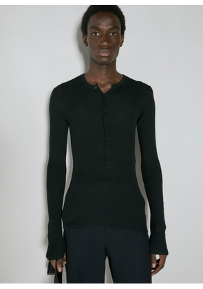 Ann Demeulemeester Zander Knit Top - Man Tops Black L