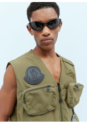 Moncler Pharrell Williams Maple Down Jacket - Man Jackets Khaki 4