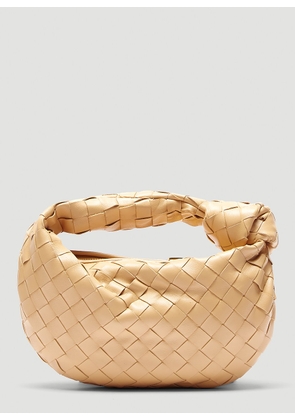 Bottega Veneta Mini Jodie Handbag - Woman Handbags Beige One Size