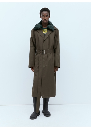 Burberry Long Lambeth Car Coat - Man Coats Khaki Eu - 48