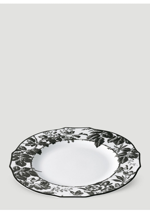 Gucci Set Of Two Herbarium Dinner Plates -  Kitchen  Black One Size