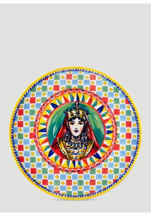 Dolce & Gabbana Casa 'carretto Siciliano' Dessert Plate, Set Of Two -  Kitchen  Multicoloured One Size