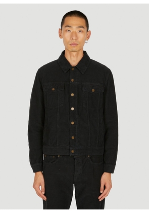 Saint Laurent Classic Corduroy Jacket - Man Jackets Black Eu - 48