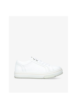 Mens Represent Htn Branded Leather Low-Top Trainers