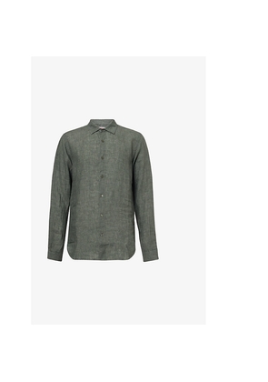 Mens Orlebar Brown Giles Regular-Fit Linen Shirt
