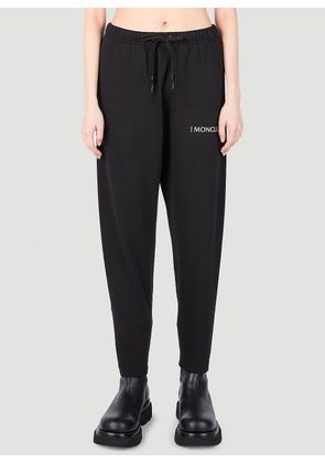 4 Moncler Hyke Tapered Track Pants - Woman Track Pants Black Xs