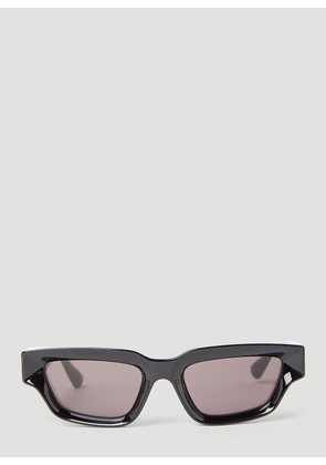 Bottega Veneta Sharp Square Sunglasses -  Sunglasses Black One Size