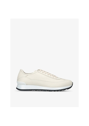 Mens John Lobb Foundry II Leather Low-Top Trainers