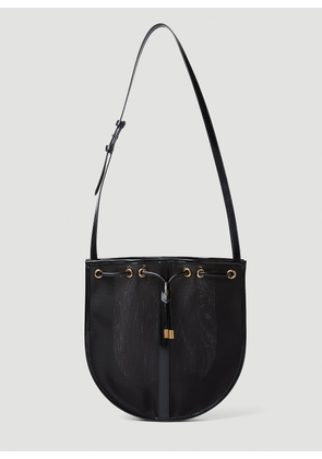 Saint Laurent Daryl Pochon Shoulder Bag - Woman Shoulder Bags Black One Size