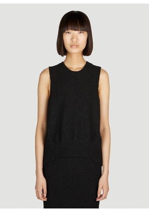 Bottega Veneta Textured Knit Top - Woman Knitwear Black S