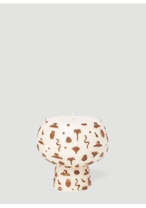 Marloe Marloe Island Mini Bobby Candle -  Candles & Scents White One Size