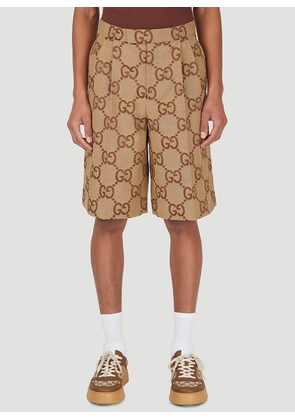 Gucci Jumbo Gg Shorts - Man Shorts Camel It - 46