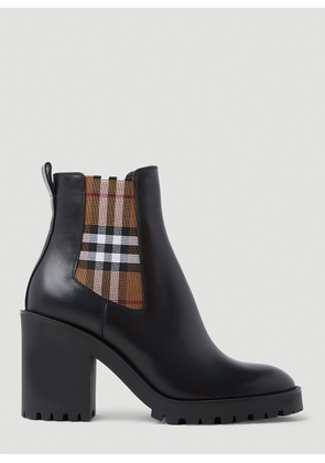 Burberry Allostock Heeled Chelsea Boots - Woman Boots Black Eu - 41