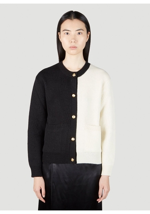 Gucci Monochrome Cardigan - Woman Knitwear Black Xs