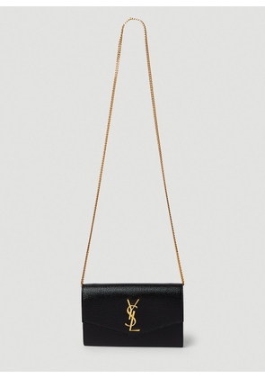 Saint Laurent Envelope Chain Shoulder Bag - Woman Shoulder Bags Black One Size