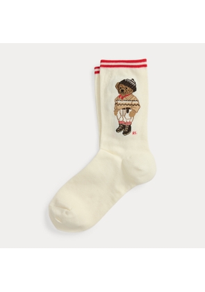 Polo Bear Cotton-Blend Crew Socks
