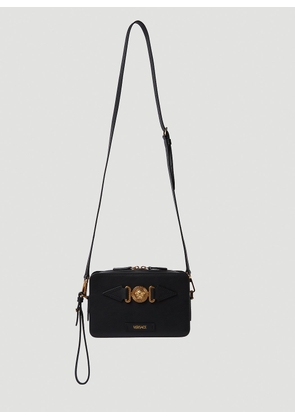Versace Medusa Biggie Crossbody Bag - Man Crossbody Bags Black One Size