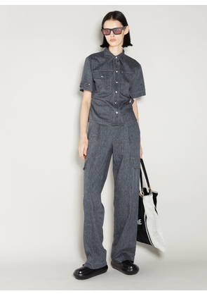 Helmut Lang Pull On Cargo Pants - Woman Pants Grey Us - 04