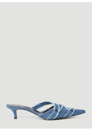 Diesel D-kittie Mules - Woman Heels Denim Eu - 37