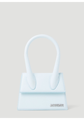 Jacquemus Le Chiquito Moyen Handbag - Woman Handbags Blue One Size