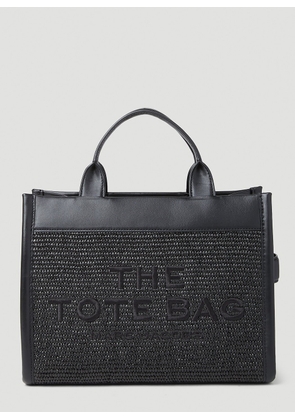 Marc Jacobs Dtm Woven Medium Tote Bag - Woman Tote Bags Black One Size