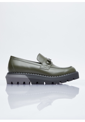 Gucci Horsebit Leather Loafers - Man Loafers Green Uk - 09