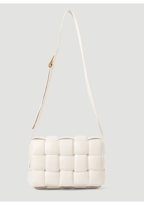 Bottega Veneta Padded Cassette Shoulder Bag - Woman Shoulder Bags White One Size