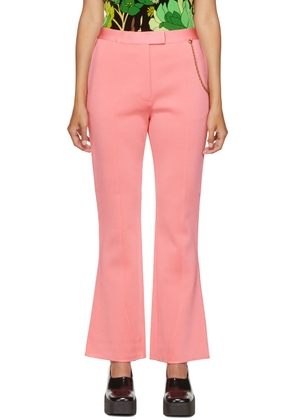 Givenchy Pink Chain Flared Trousers