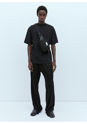 Maison Margiela Glam Slam Sport Crossbody Bag - Man Crossbody Bags Black One Size