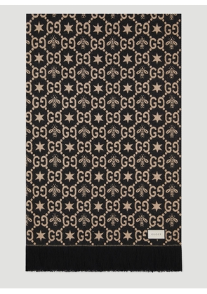 Gucci Plaid Blanket -  Textiles Black One Size