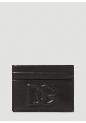 Dolce & Gabbana Logo Embossed Cardholder - Woman Wallets & Cardholders Black One Size