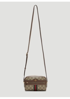 Gucci Ophidia Gg Supreme Shoulder Bag - Woman Shoulder Bags Beige One Size