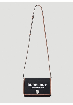 Burberry New Hampshire Shoulder Bag - Woman Shoulder Bags Black One Size