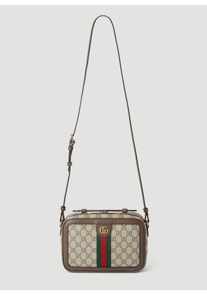 Gucci Ophidia Small Crossbody Bag - Man Crossbody Bags Brown One Size