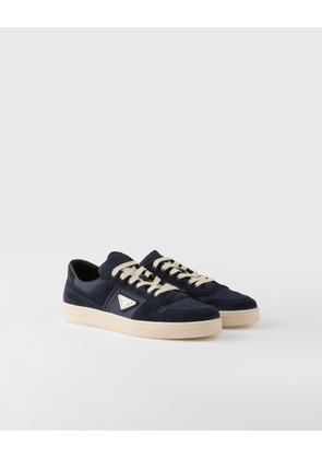 Downtown Re-Nylon and suede sneakers