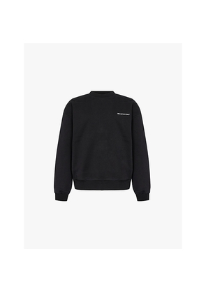 Mens Mki Miyuki-Zoku Uniform Branded-Print Cotton-Blend Sweatshirt