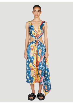 Marni x No Vacancy Galactic Paradise Midi Dress - Woman Dresses Multicolour It - 38