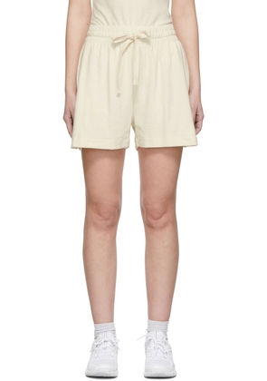 HALFBOY Off-White Terry Shorts