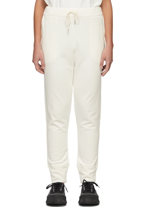 Jil Sander White Classic Lounge Pants