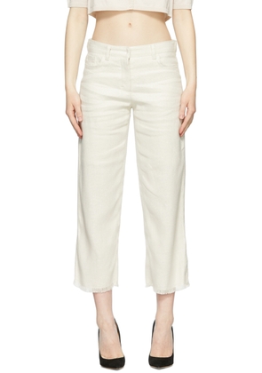 Max Mara Beige Franci Trousers