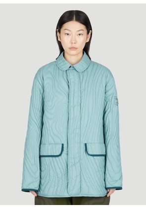 Moncler Salehe Bembury Harter Heighway Short Down Jacket - Woman Jackets Blue 1