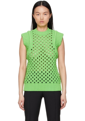 Stella McCartney Green Cotton Vest