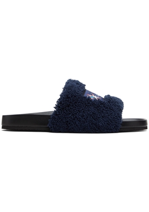 Stella McCartney Navy Fantasia Mickey Vesta Slides