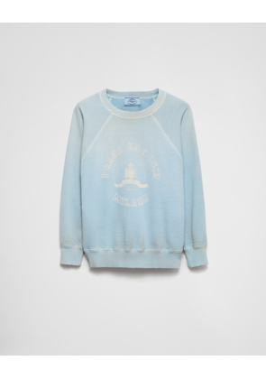 Cotton crew-neck sweatshirt