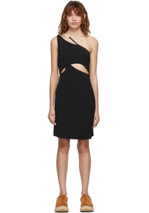 Givenchy Black Asymmetric Cocktail Dress