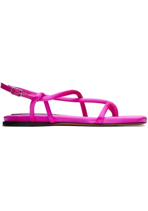 Proenza Schouler Pink Strappy Sandals
