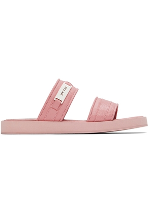 BY FAR Pink Easy Sandals