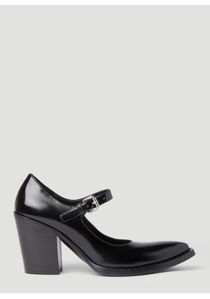 Prada Mary Jane Heeled Sandals - Woman Heels Black Eu - 38