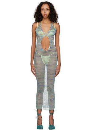 Isa Boulder Multicolor Long Pullaway Jelly Dress