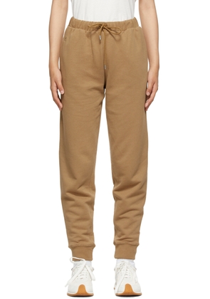 TOTEME SSENSE Exclusive Tan Organic Cotton Lounge Pants